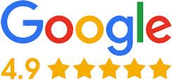 Rated 4.9 on Google
